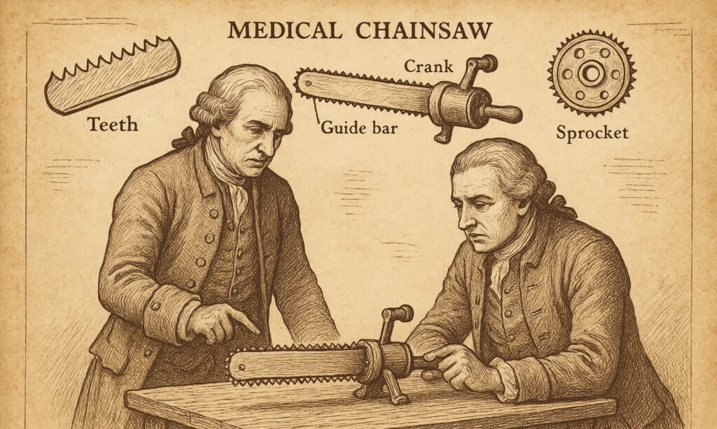 why were chainsaws invented joke